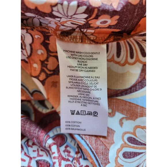 NWT Anthropologie The Somerset Maxi Dress Size XL Bronze Floral #NC504 - Picture 8 of 10